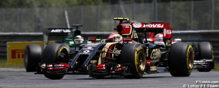 Grosjean y Maldonado tienen en la mira los puntos en Budapest - Previo - GP de Hungría - Lotus
