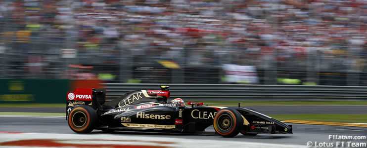 Maldonado cumple su labor con un limitado E22 - Reporte Carrera - GP de Italia - Lotus
 