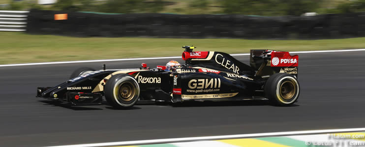 Maldonado: "Dimos todo para intentar alcanzar el top 10" - Reporte Carrera - GP de Brasil - Lotus