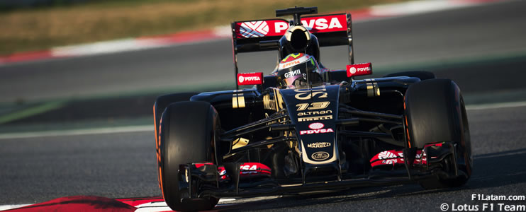 Pastor Maldonado marca el ritmo en la reanudación de las pruebas - Test en Barcelona - Día 1
 