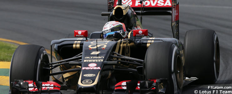 Maldonado y Grosjean avanzan sin problema a la Q3 - Reporte Clasificación - GP de Australia - Lotus 