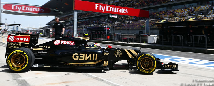 Maldonado queda a siete milésimas de la Q3 - Reporte Clasificación - GP de China - Lotus
 