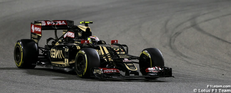 Problemas en el auto alejan a Maldonado de los puntos - Reporte Carrera - GP de Bahrein - Lotus
 