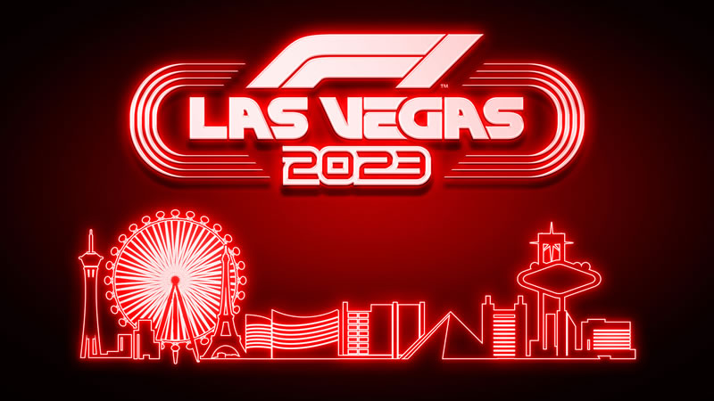 Las Vegas se unirá al calendario de la F1 en 2023, será nocturno y se correrá el sábado