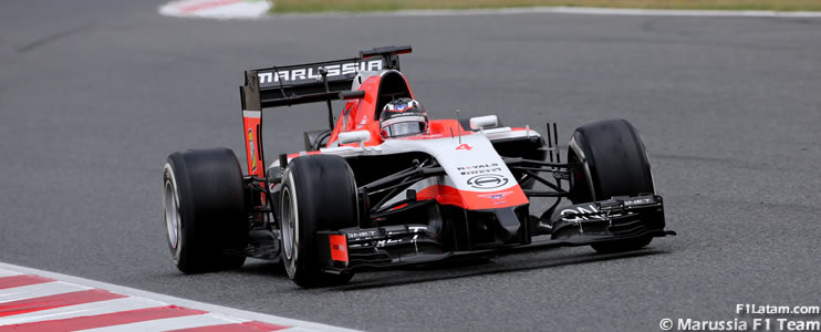 Max Chilton de Marussia da la gran sorpresa - Tests en Barcelona - Día 1
 