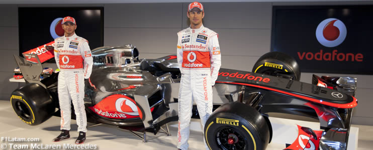 McLaren Mercedes presenta en Woking su nuevo MP4-27