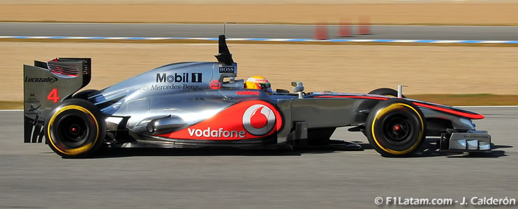 La escudería McLaren destaca la confiabilidad del nuevo MP4-27 en Jerez 