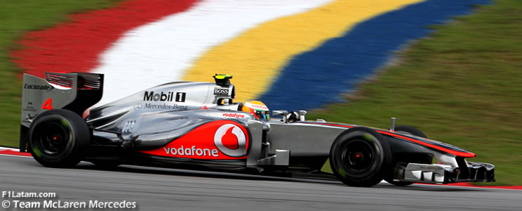 De nuevo Lewis Hamilton fue el más rápido - Reporte Pruebas Libres 2 - GP de Malasia 