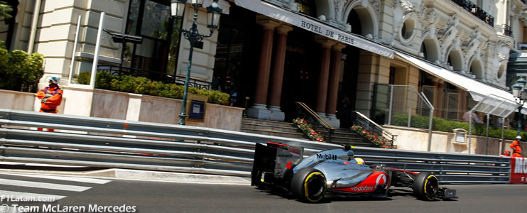 Suerte diferente para Hamilton y Button - Reporte Clasificación - GP de Mónaco - McLaren 