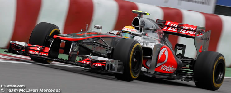 Lewis Hamilton lideró y Jenson Button sufrió - Reporte Viernes - GP de Canadá - McLaren 