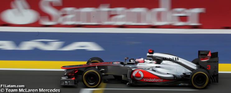 Jornada complicada para Button y Hamilton - Reporte Viernes - GP de Europa - McLaren
 