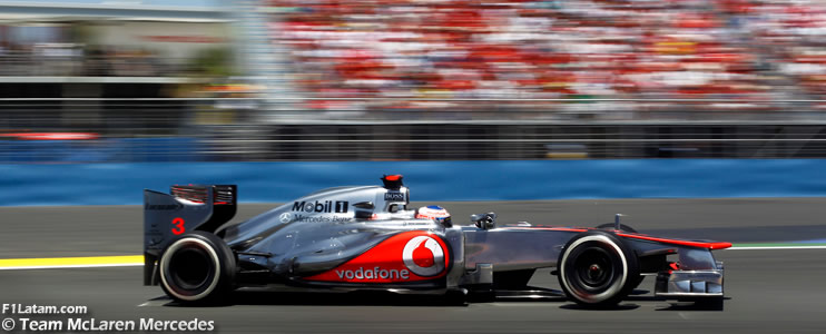 Decepción por parte de Button y Hamilton - Reporte Carrera - GP de Europa - McLaren 