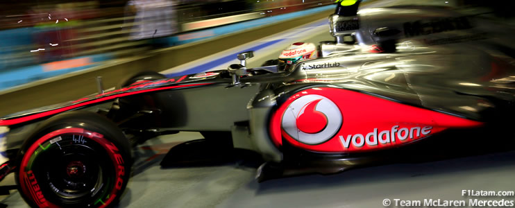 Hamilton supera a Maldonado y sorprende a Vettel - Reporte Clasificación - GP de Singapur 