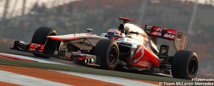 Observa las vueltas más rápidas del Gran Premio de India
 