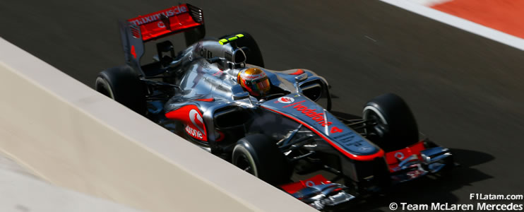 Hamilton y Button marcan el camino - Reporte Pruebas Libres 1 - GP de Abu Dhabi 