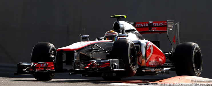 Lewis Hamilton pole y Jenson Button P6 - Reporte Clasificación - GP de Abu Dhabi - McLaren 