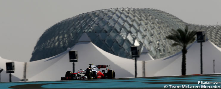 Kevin Magnussen al comando de las pruebas - Tests Jóvenes Pilotos - Abu Dhabi - Día 1 