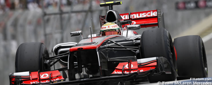 Hamilton y Button parten desde la primera fila - Reporte Clasificación - GP de Brasil 