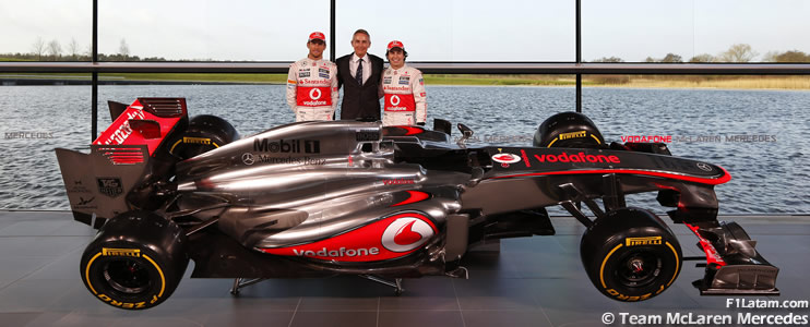 Video - Fotos: McLaren Mercedes presenta en Woking su nuevo auto, el MP4-28 