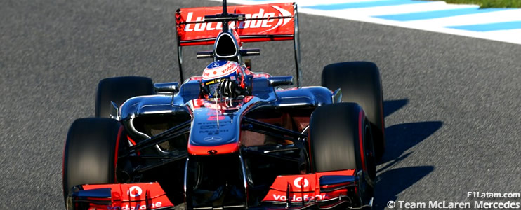 Fotos: Jenson Button marca el ritmo en la pretemporada - Test en Jerez - Día 1 