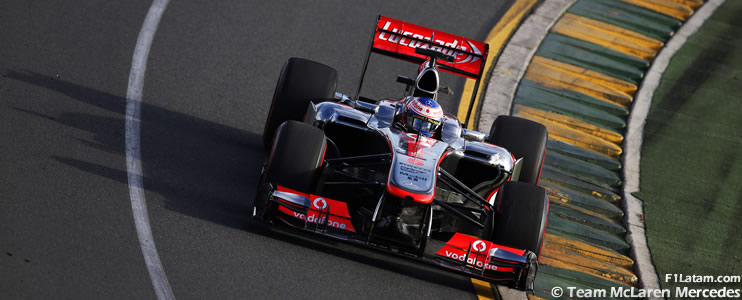 Gran preocupación de Jenson Button y Sergio Pérez - Reporte Viernes - GP de Australia - McLaren 