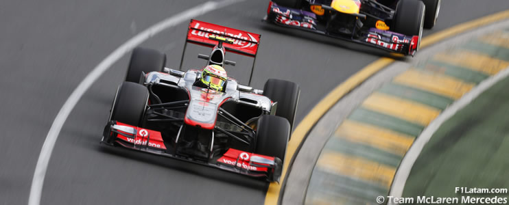 Fin de semana complicado para Button y Pérez - Reporte Carrera - GP de Australia - McLaren 
