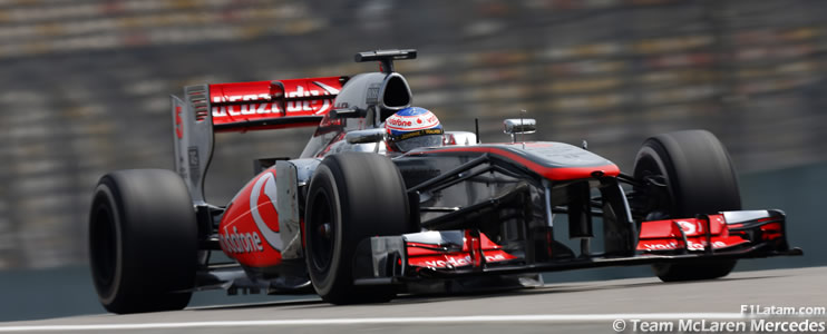 Button logra puntos importantes para el equipo - Reporte Carrera - GP de China - McLaren 