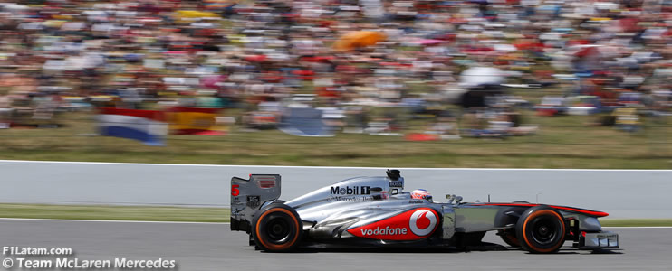 Button y Pérez en los puntos tras fin de semana complicado - Reporte Carrera - GP de España - McLaren 