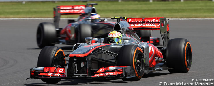 Mala suerte para Pérez y Button en casa - Reporte Carrera - GP de Gran Bretaña - McLaren 