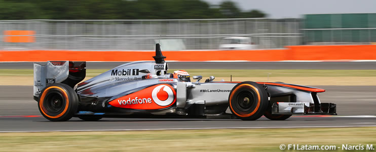 Kevin Magnussen deja a McLaren adelante - Test Jóvenes Pilotos en Silverstone - Día 1 