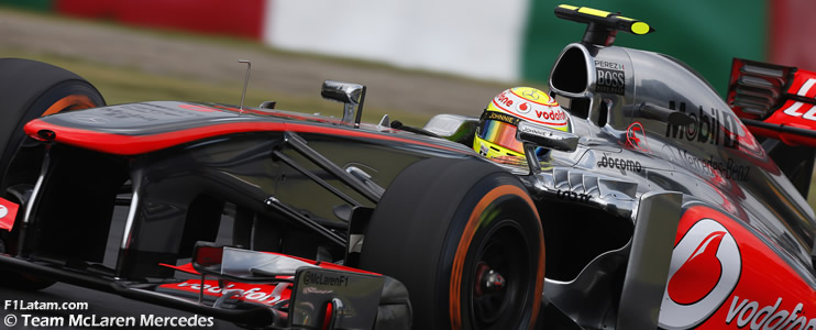 Pérez quedó a pocas centésimas de avanzar a la Q3 - Reporte Clasificación - GP de Japón - McLaren 