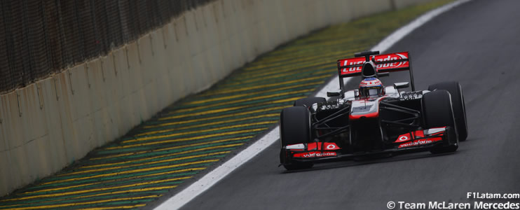 Button y Pérez terminan el año en un punto alto - Reporte Carrera - GP de Brasil - McLaren 