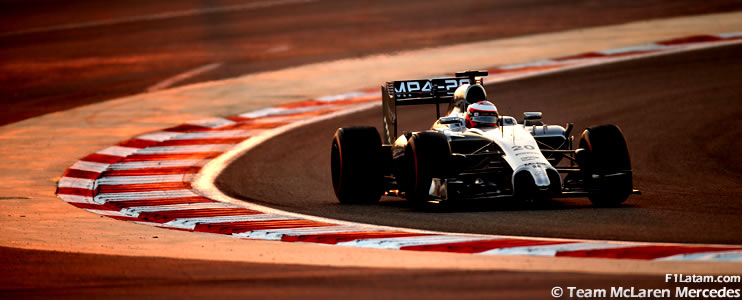 Kevin Magnussen de McLaren fue el más rápido - Test en Bahrein - Día 2
