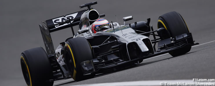 Button y Magnussen se quejan de la alta degradación de los neumáticos delanteros - Reporte Viernes - GP de China - McLaren
 