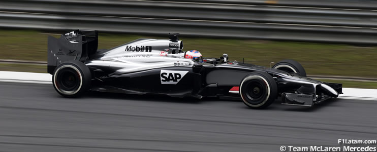 Carencia de carga aerodinámica afecta a Button y Magnussen - Reporte Carrera - GP de China - McLaren
