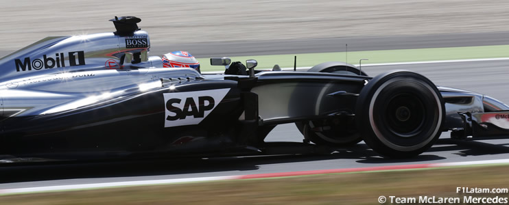 Button y Magnussen quedan en la frontera de los puntos - Reporte Carrera - GP de España - McLaren 