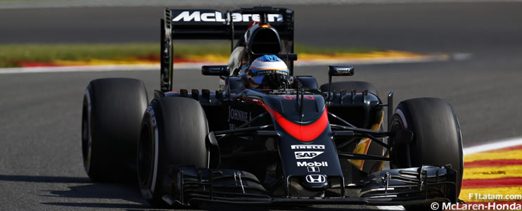 Inicio complicado para Alonso y Button - Reporte Viernes - GP de Bélgica - McLaren
