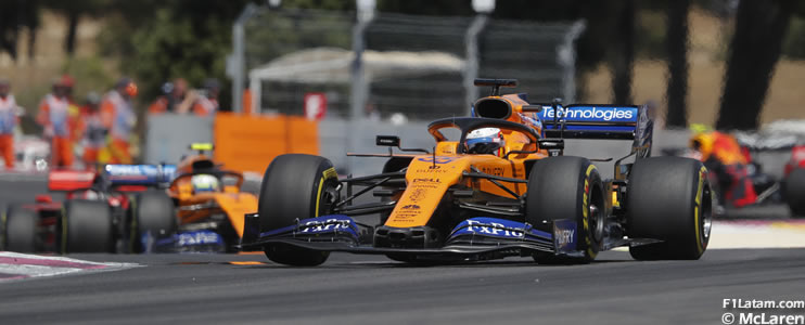 Sainz y Norris centrados en asegurar el cuarto lugar en el campeonato de constructores para McLaren