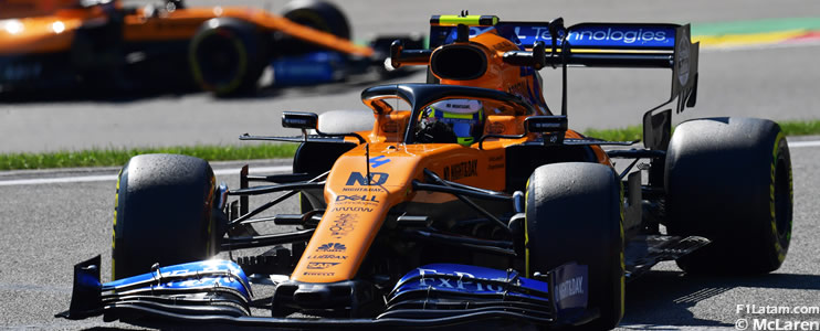 Sainz y Norris centrados en asegurar el cuarto lugar de McLaren en el Campeonato de Constructores