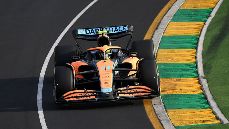 Norris fue el más veloz y caos para Aston Martin - Reporte Pruebas Libres 3 - GP de Australia