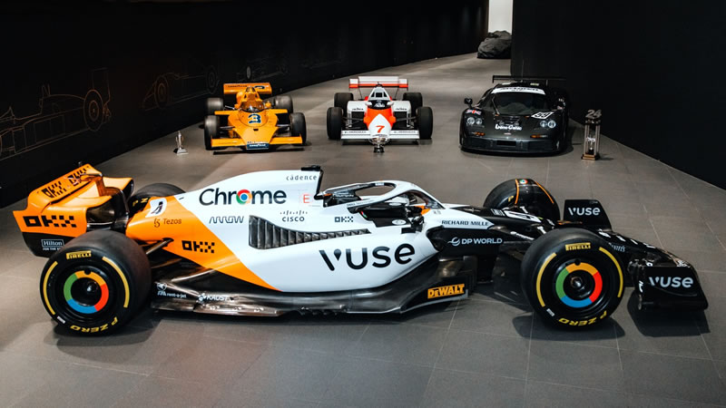 McLaren presenta para el GP de Mónaco diseño inspirado en la 'Triple Corona' 
