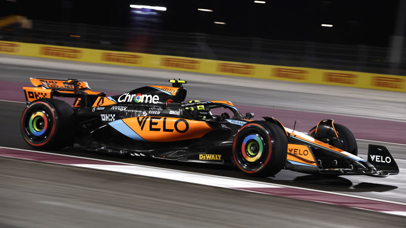 Pirelli encuentra anomalía en los neumáticos por nuevos bordillos piramidales en Qatar. FIA toma medidas 