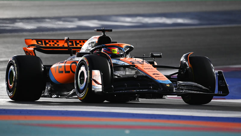 Piastri y Norris partirán en primera fila en la Sprint - Reporte Sprint Shootout - GP de Qatar 