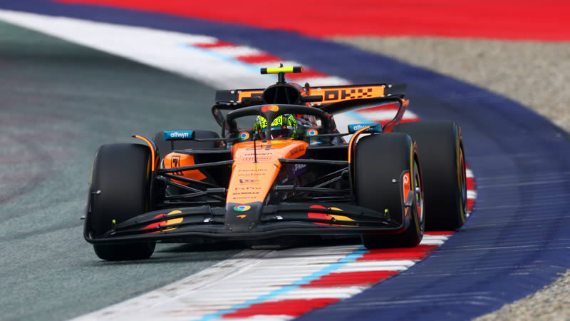 Norris y Piastri se imponen en los entrenamientos - Reporte Pruebas Libres 2 - GP de Austria