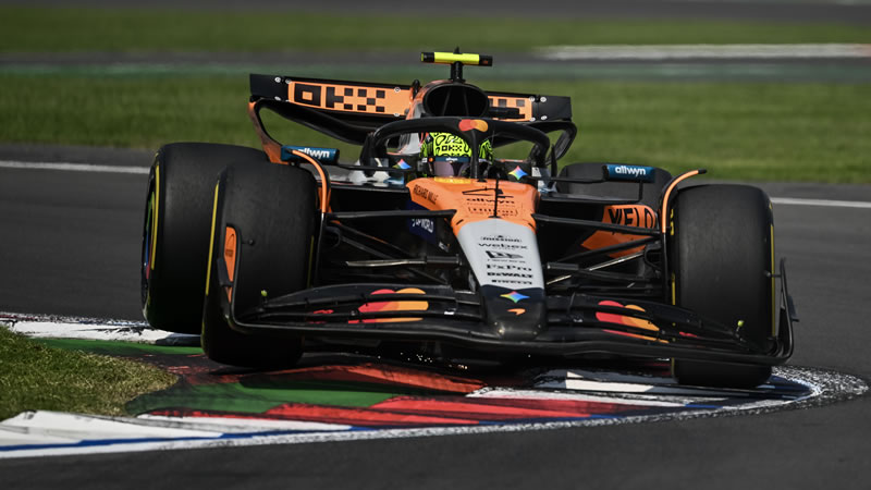 Norris aprieta y se coloca adelante en los últimos entrenamientos - Reporte Pruebas Libres 3 - GP de México