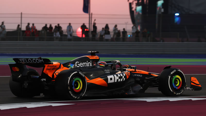 Piastri toma la ventaja sobre Norris - Reporte Pruebas Libres 1 - GP de Qatar