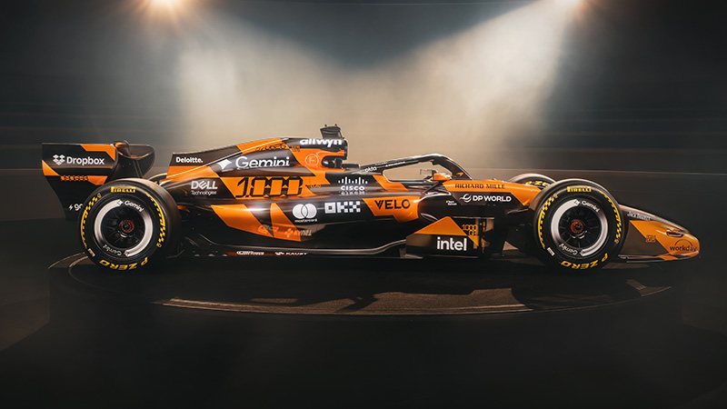 McLaren desembarca en Mónaco con un diseño conmemorativo por su GP número 1000