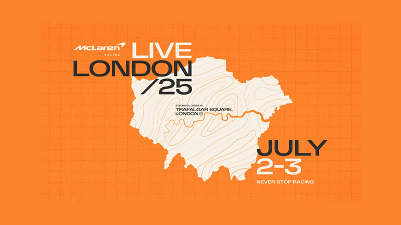 McLaren desatará la pasión por los motores en el corazón de Londres con un evento inédito
