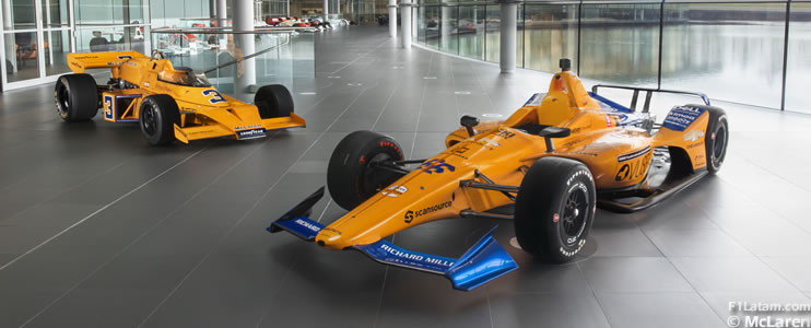 Fernando Alonso ya sabe cómo se verá su auto para la Indy 500