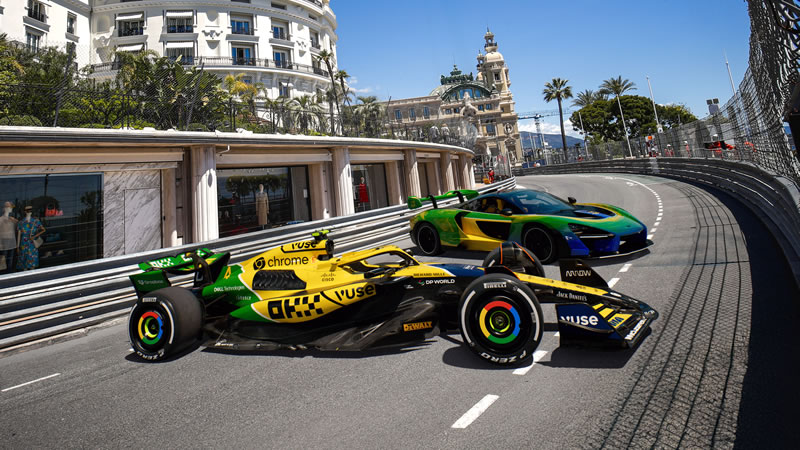 McLaren le rinde homenaje a Ayrton Senna con un livery especial en el GP de Mónaco